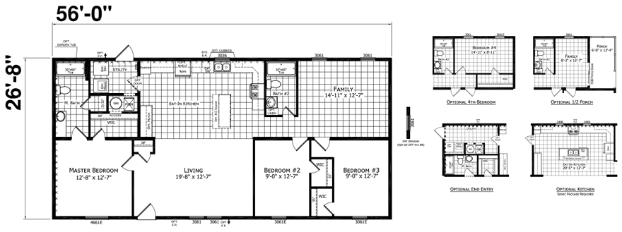 Westler 28 X 56 1483 sqft Mobile Home Factory Expo Home